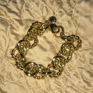 J. Crew Gold Chain Link Bracelet